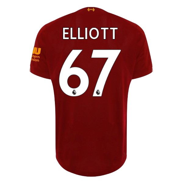 Trikot Liverpool NO.67 Elliott Heim 2019-20 Rote Fussballtrikots Günstig